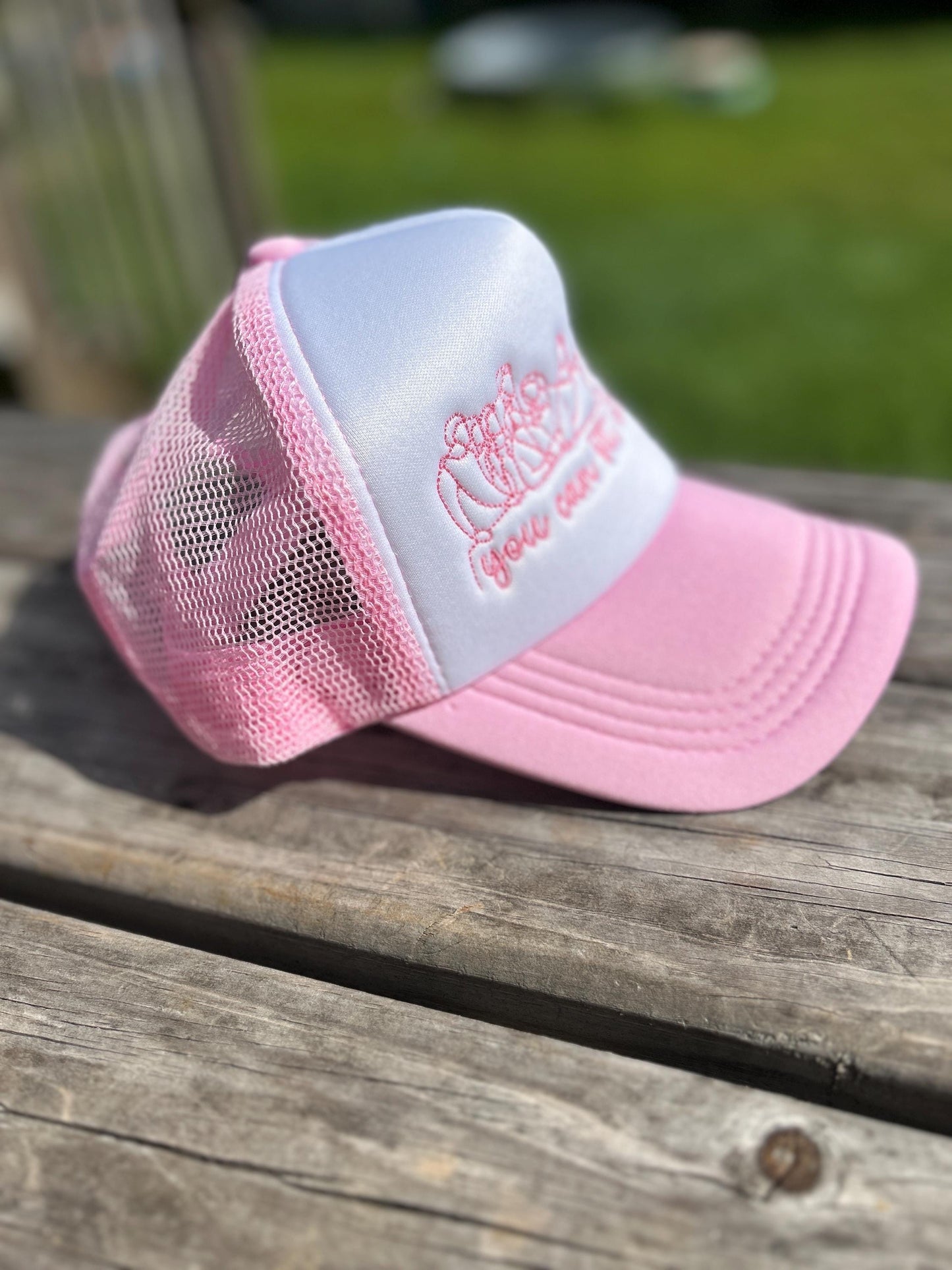 Christian Trucker Hat: Embroidered Last Supper, Faith-Based Gift