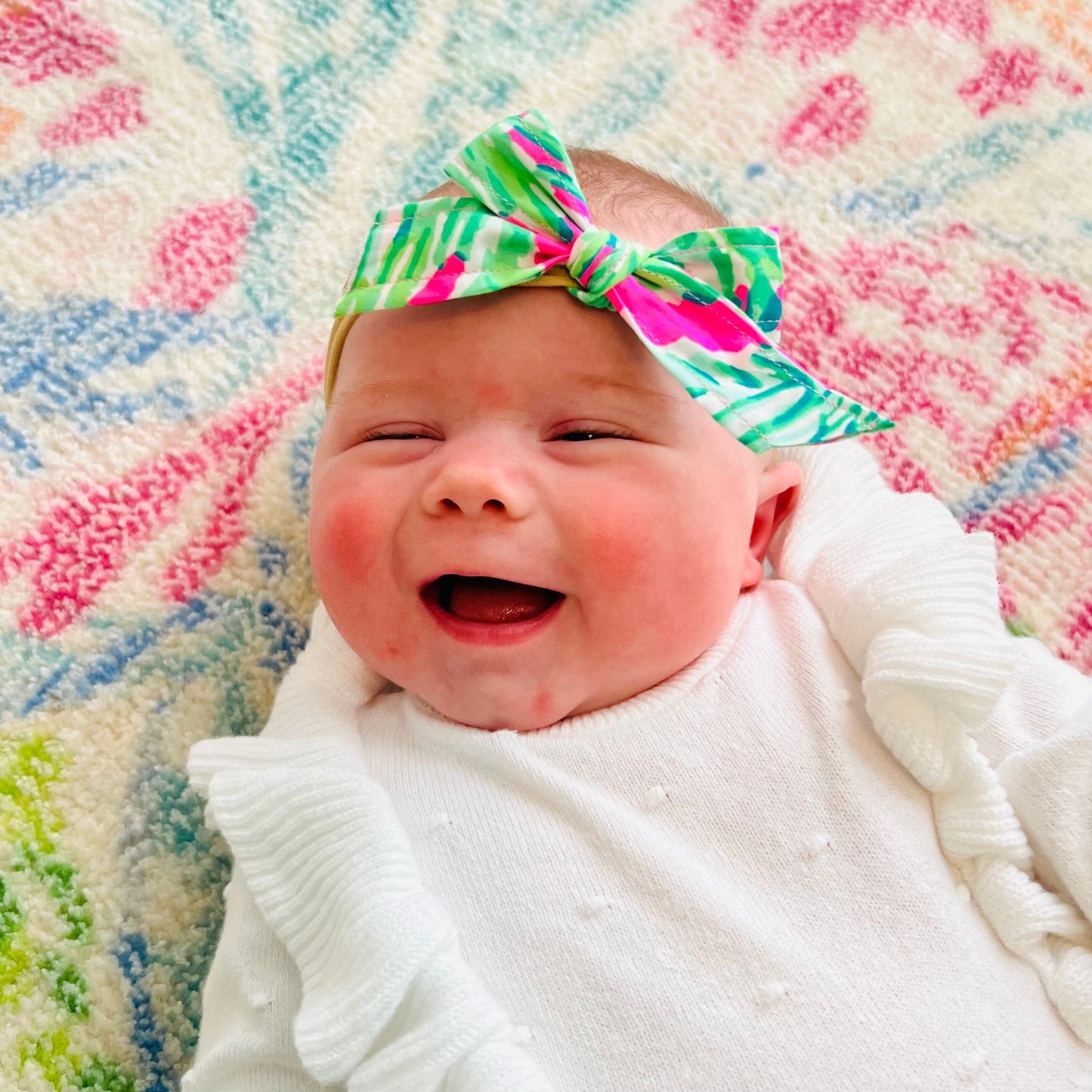 Dainty Baby bow, Preppy headband, Petite Bow