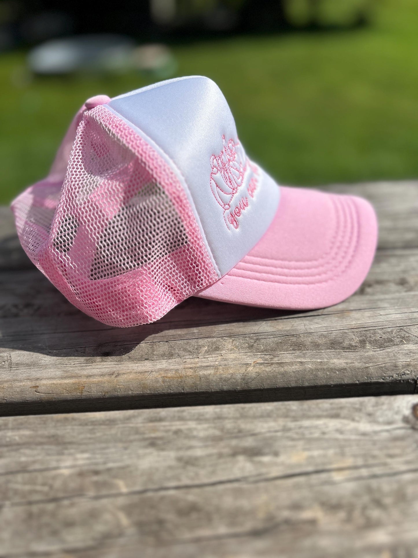 Christian Trucker Hat: Embroidered Last Supper, Faith-Based Gift