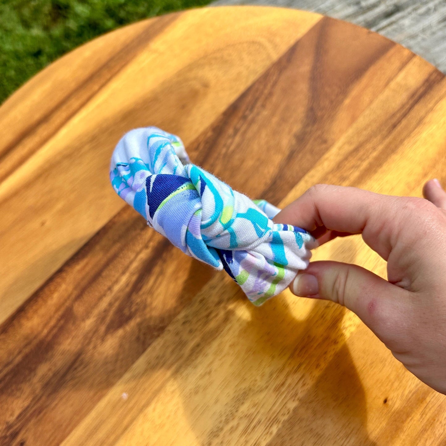 Palm Beach Style Preppy Top Knot Headband