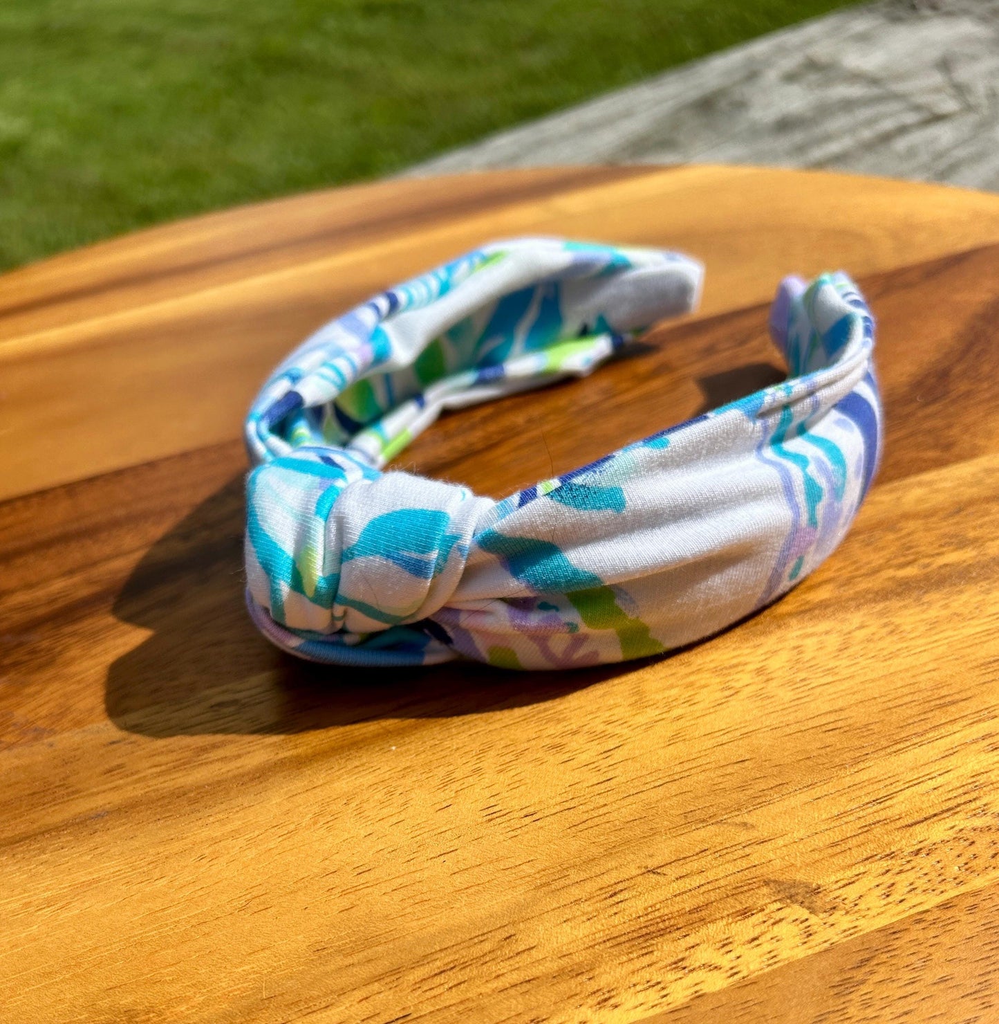 Palm Beach Style Preppy Top Knot Headband
