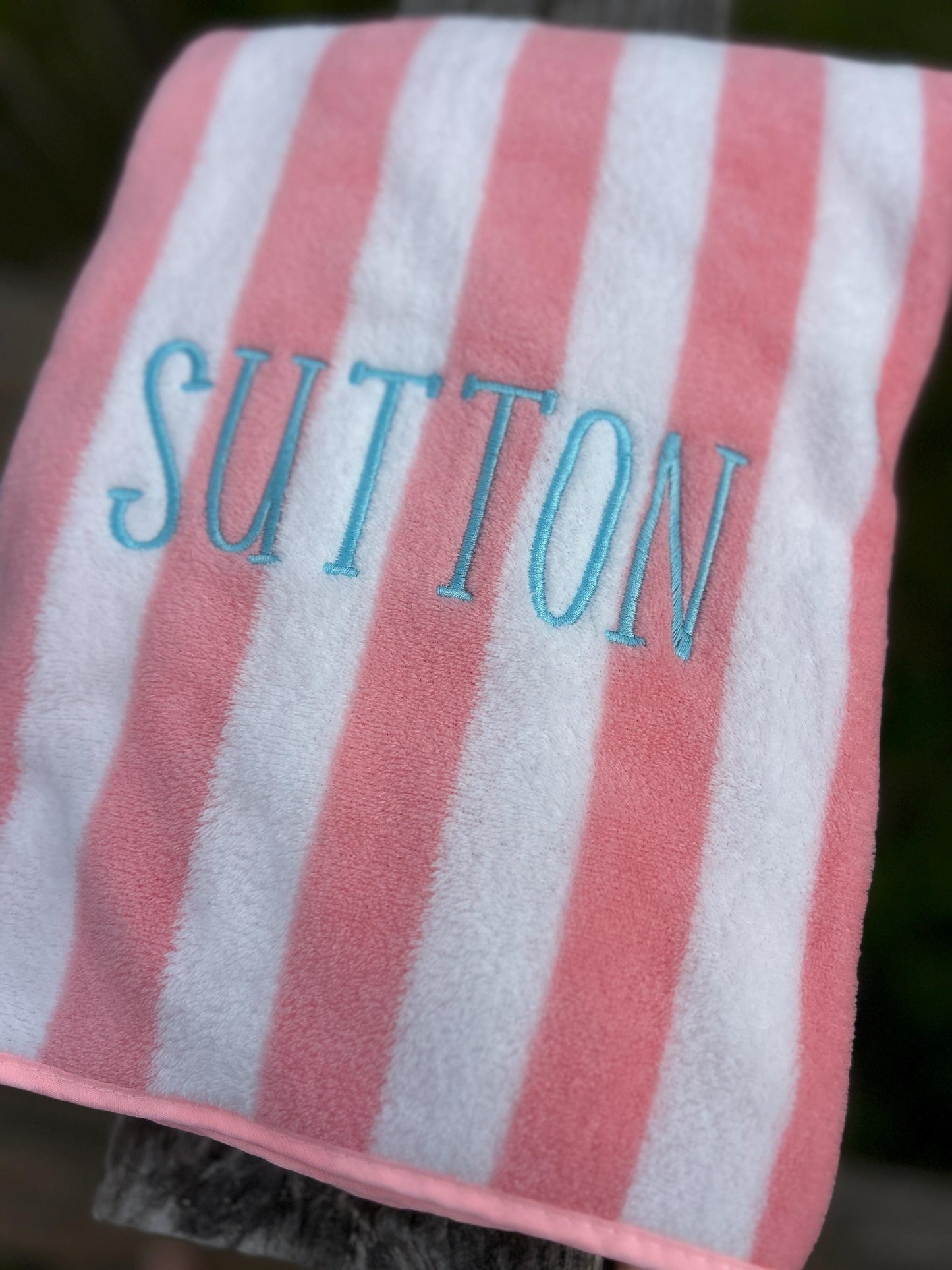 Customized Beach & Pool Towels, Embroidered Gifts for Bridesmaids, Vacations, Bachelorette Parties