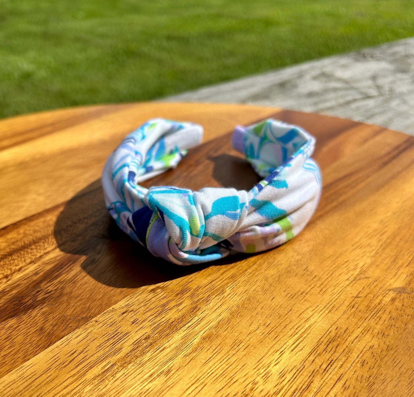 Palm Beach Style Preppy Top Knot Headband