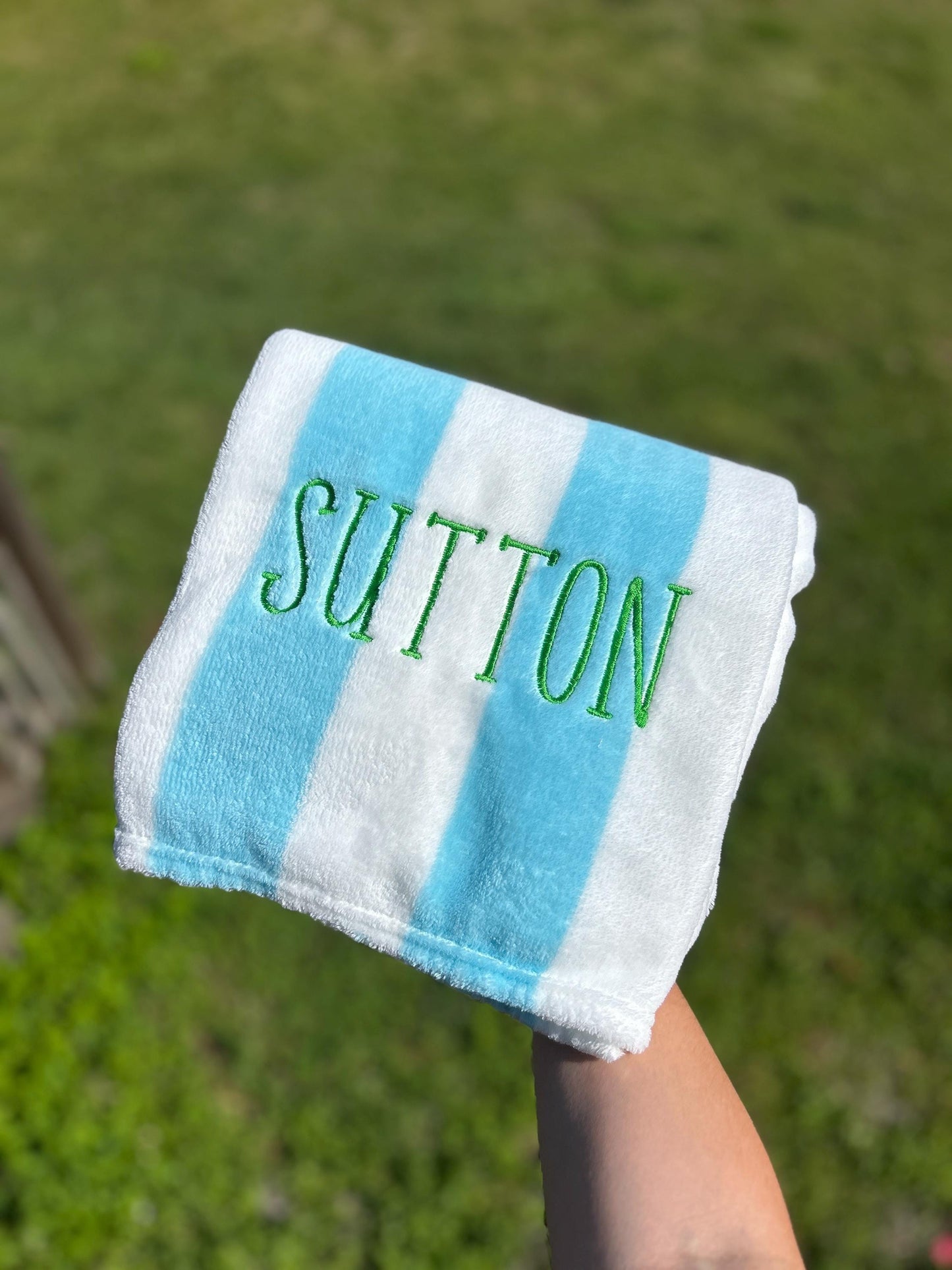 Customized Beach & Pool Towels, Embroidered Gifts for Bridesmaids, Vacations, Bachelorette Parties