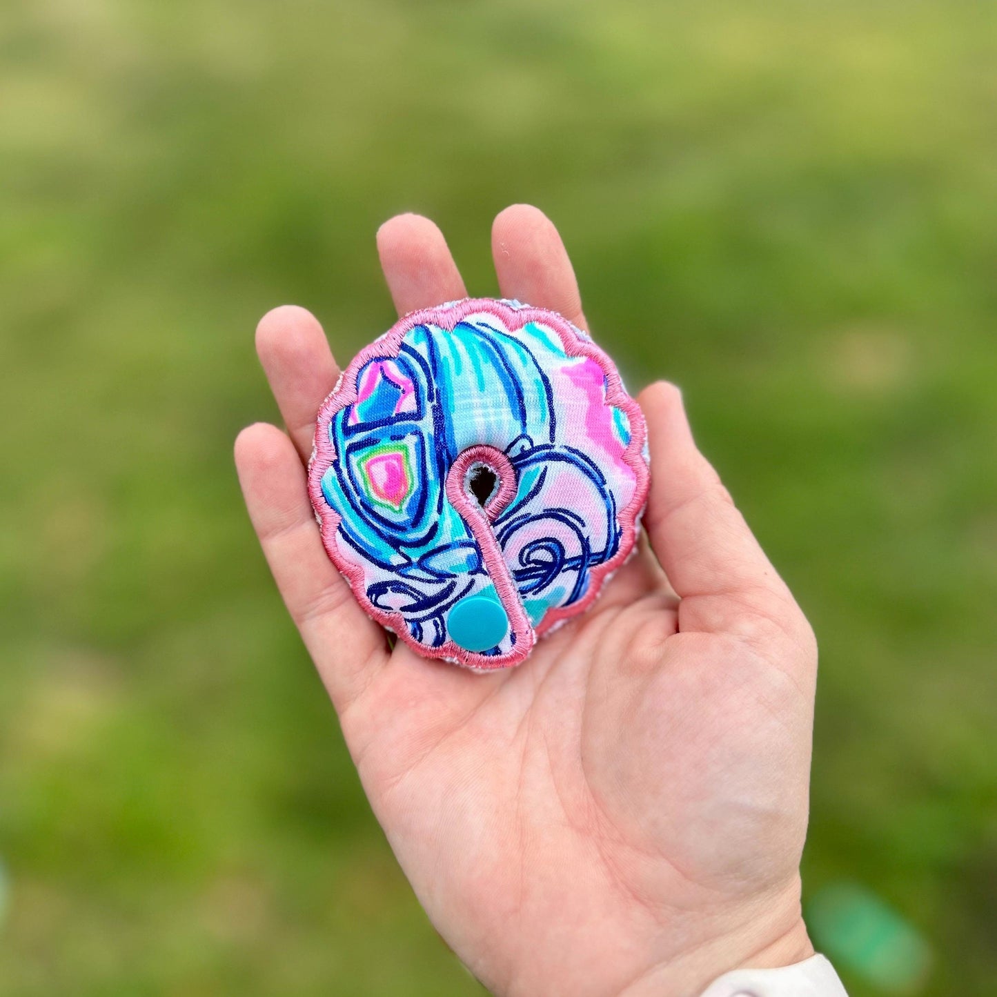 Girls G-Tube Pad: Preppy Mouse AMT Button Pad