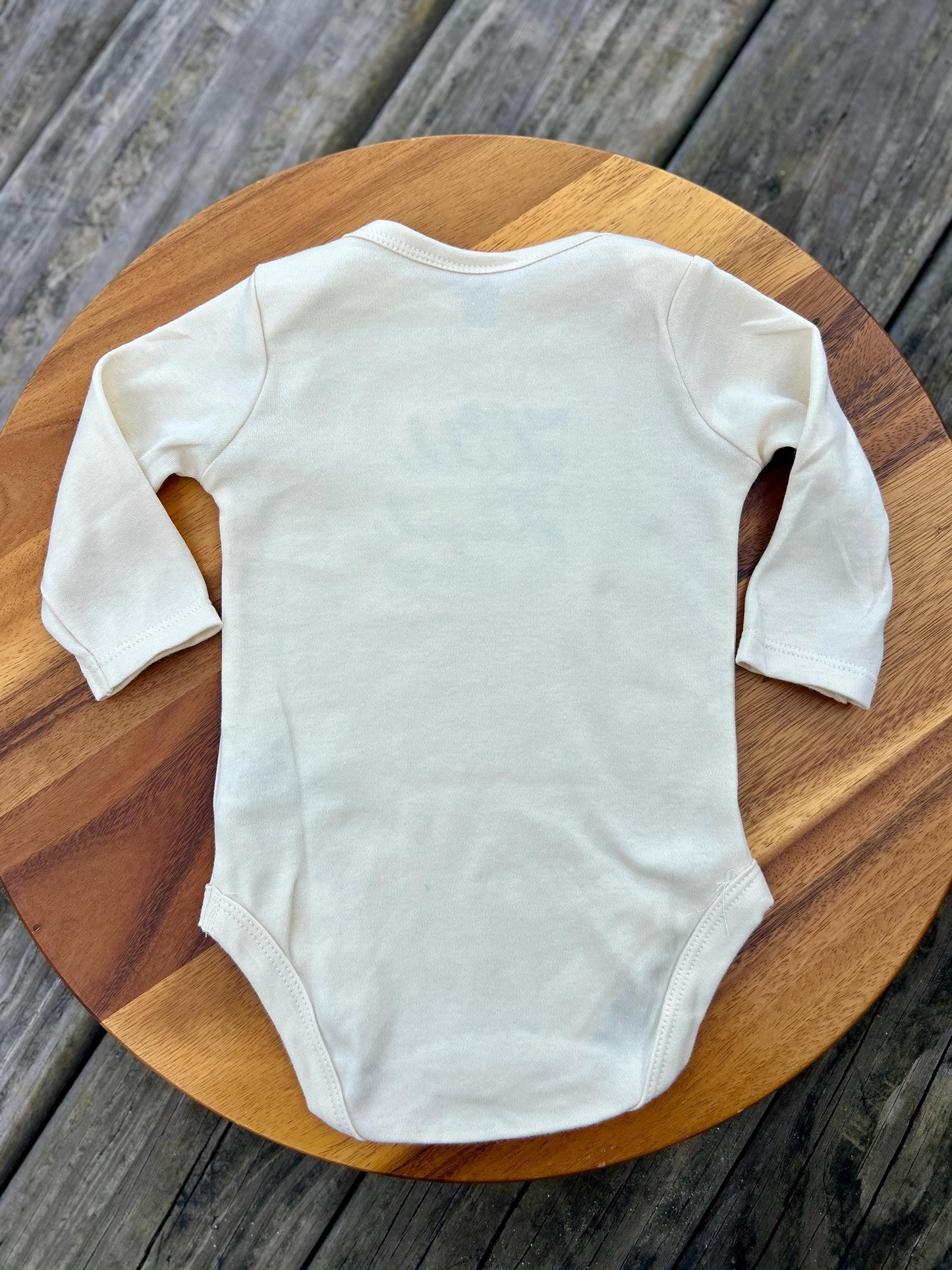 Embroidered For This Child, Gender Neutral Baby Body Suit, Christian Baby Gift